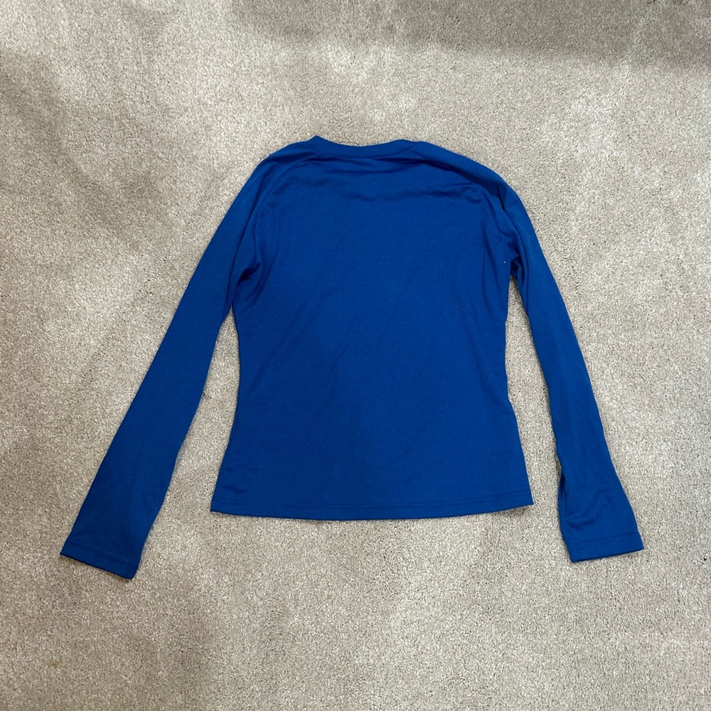 Nike Team Blue Long Sleeve Shirt
